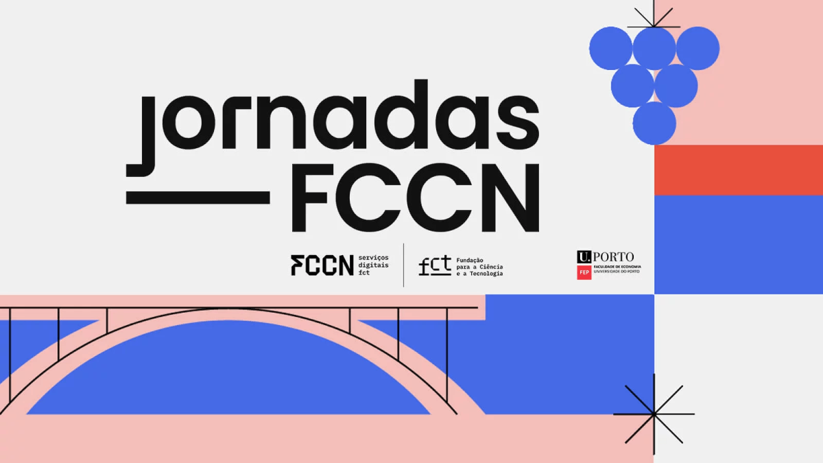 Imagem do template das Jornadas da FCCN de 2026.